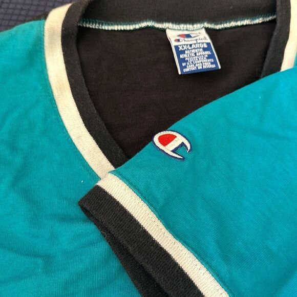 Champion Shooting Shirt Detroit Pistons Size XXL NBA Retro Vintage - Picture 6 of 8